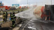 Empresa gasera garantiza reparación para víctimas de la explosión de la pipa en Iztapalapa