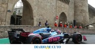 Franco Colapinto afronta la clasificación del Gran Premio de Azerbaiyán en el circuito callejero de Bakú