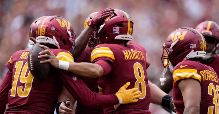 NFC East update: Commanders roll without Jayden Daniels