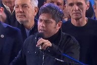 Kicillof, tras la victoria: "Es una alegría reparadora, le vinimos a poner freno al gobierno de Milei"