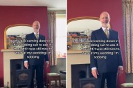 Father of the Bride Reveals Wedding Suit—Tears at Where It Came From
