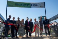 Broadway Park West, Ann Arbor’s new riverfront park, now officially open