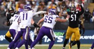 Offensive line injuries have the Vikings struggling to protect the passers and enact their plan