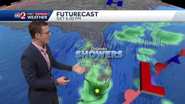 A Few Showers For Your Saturday