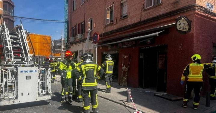 Caos en Madrid: explosión de gas en bar de Vallecas deja a 25 heridos