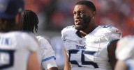 Titans right tackle JC Latham says hip injury will sideline him against the Rams