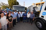 Jaldo encabezó un fuerte plan de obras y servicios en Alberdi y reafirmó que la gestión no se detiene pese a la crisis nacional