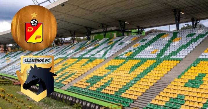 Deportivo Pereira vs. Llaneros con hinchada en las tribunas del Centenario