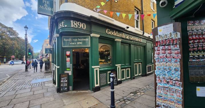‘I tried pie and mash for the first time at Goddards at Greenwich and it's incredible value'