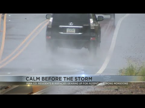 Catalina residents and Pima Co. Department of Transportation bracing for strong late season monsoon