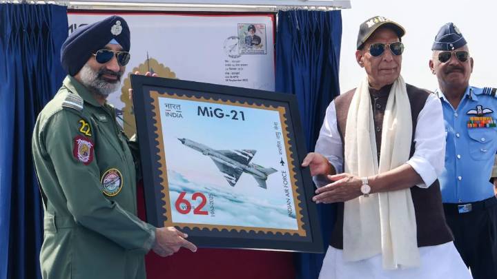 ‘Bird of all seasons’: MiG-21 proved its mettle in every battle, says Rajnath Singh