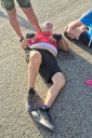 NuevaEsparta | Accidente en la Caracola con cadete dejó a ciclista lesionado