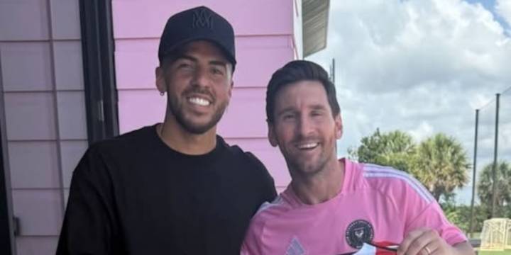Iván Tapia reveló qué le dijo Messi en su charla íntima sobre el fútbol argentino: qué partido había mirado