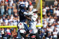 Cam Edwards stars as UConn football holds off Ball State for 31