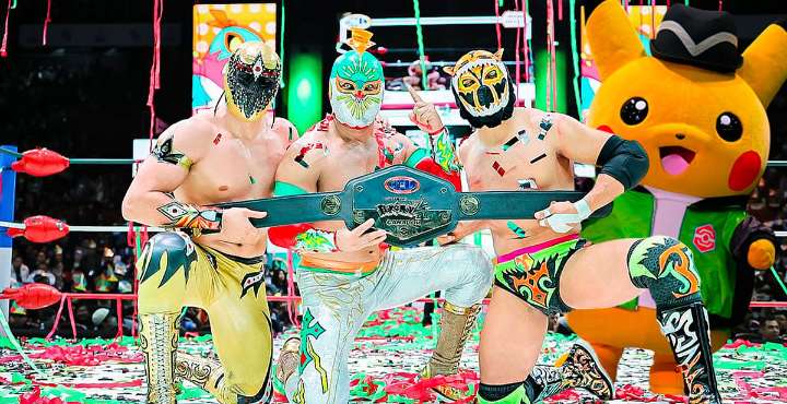 Pokémon invade la lucha libre y Místico se roba el show