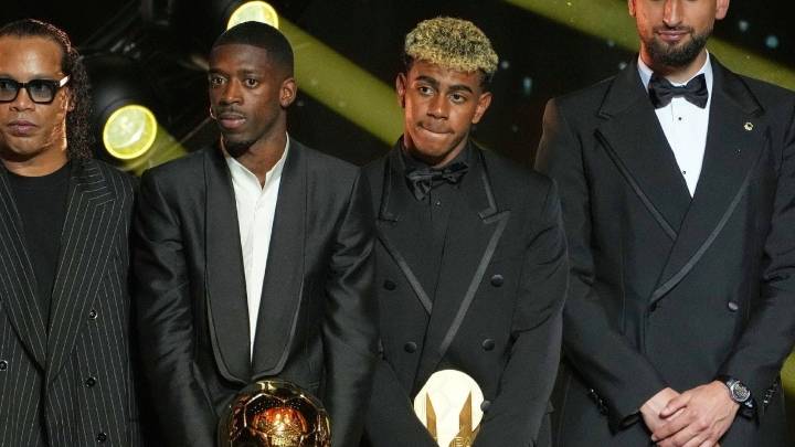 Padre de Yamal señala que pasó “algo muy raro” en Balón de Oro; futbolista manda mensaje a Dembélé