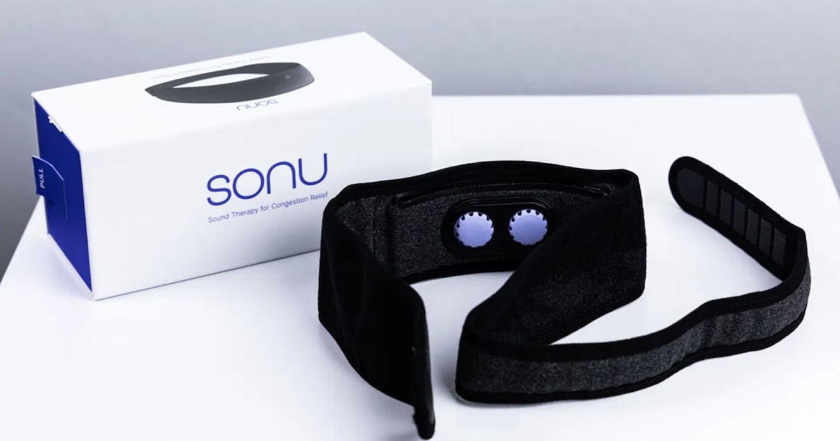 Clear a Stuffy Nose in Minutes With This Sound Therapy Headband