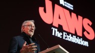 Steven Spielberg celebrates 'awesome' 50th anniversary 'Jaws' exhibition at Academy Museum