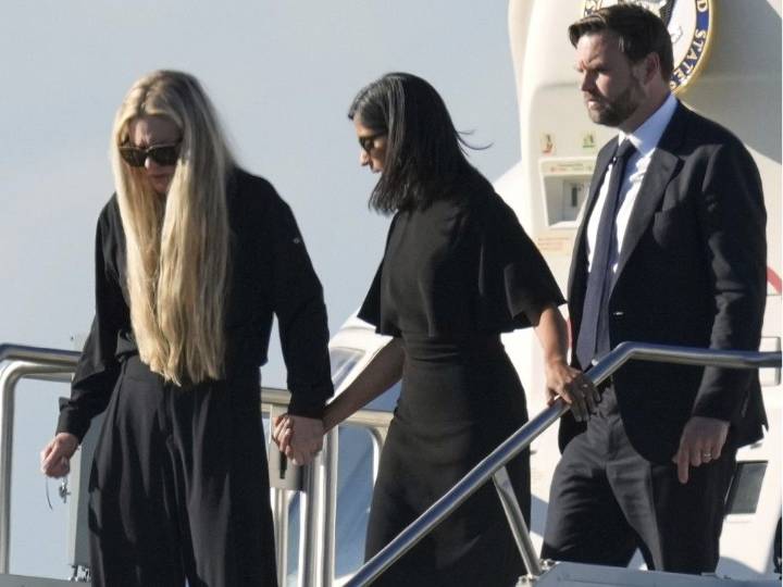 Widow of Charlie Kirk pledgesto carry on her husband's work