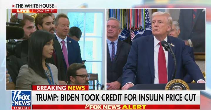 Pro-MAGA Reporter Asks Trump if Nancy Pelosi Has ‘Lost Her Mind’