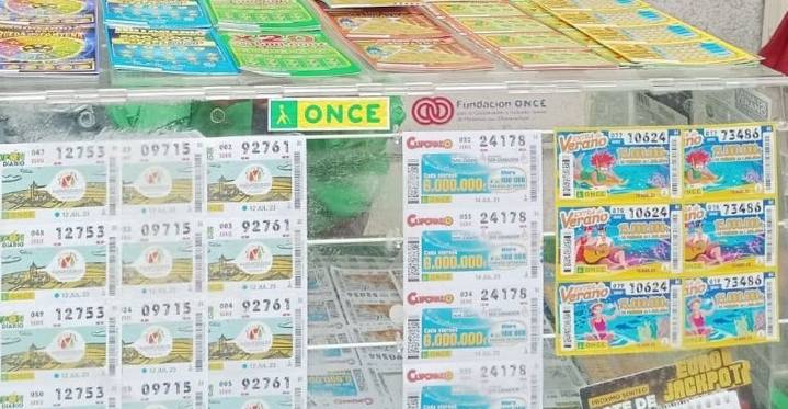 El cupón diario de la ONCE reparte 175.000 euros en Gijón con cinco boletos premiados
