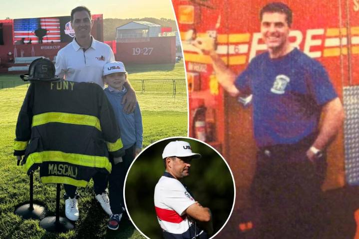 FDNY lieutenant, whose dad died on 9/11, has US Ryder Cup message