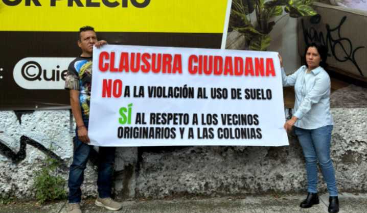 “Clausuran” vecinos megaobra en Azcapotzalco; acusan omisión de la alcaldía y dependencias capitalinas