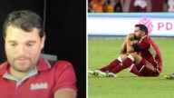 Periodista venezolano se derrumbó con la goleada de Colombia que los sacó del Mundial: se vio en vivo