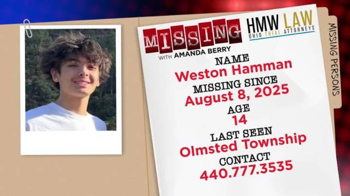 Missing: Weston Hamman