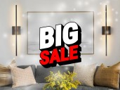 Wayfair's $79.99 rechargeable wall sconces eliminate need for electrical wiring