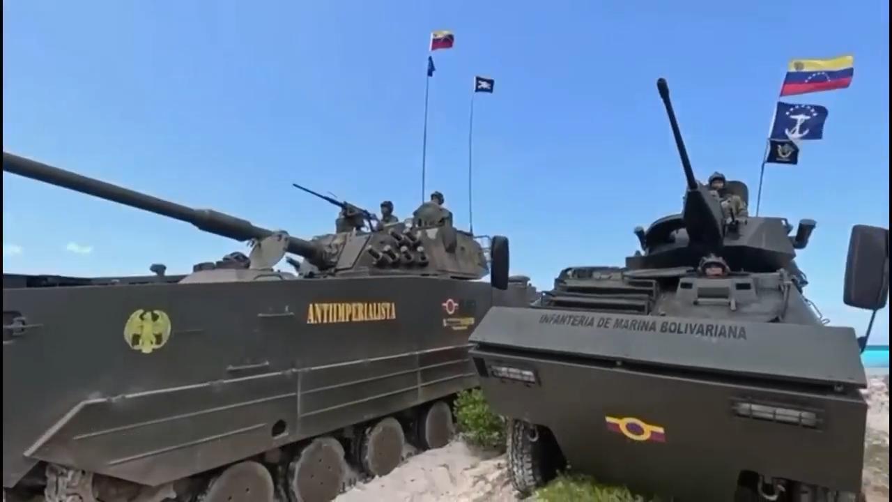 Venezuelan army has three days of military drills in La Orchila island