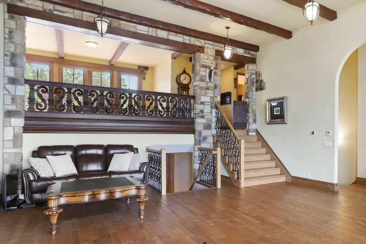 See inside $1.3M home with Italian influence, railing from 1900s Dodge mansion