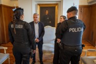 El gobernador Cornejo recibió a los negociadores que contuvieron a la alumna armada en La Paz