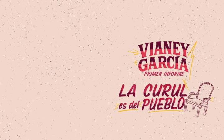 Vianey García, diputada federal, presenta su primer informe de actividades legislativas