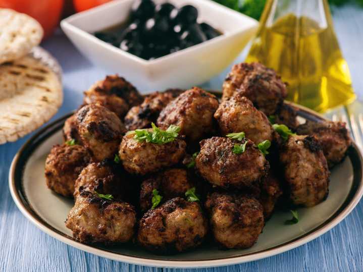 My dad's Greek meatballs are the perfect quick dinner