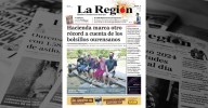 La portada de La Región de este sábado, 13 de septiembre