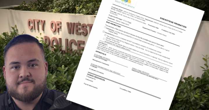 Former West Palm Beach police officer faced multiple internal investigations before termination