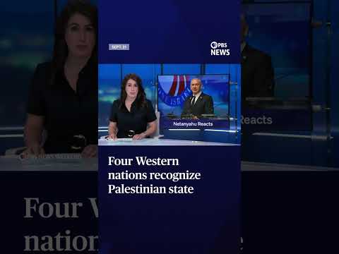 WATCH: Four Western nations recognize Palestinian state