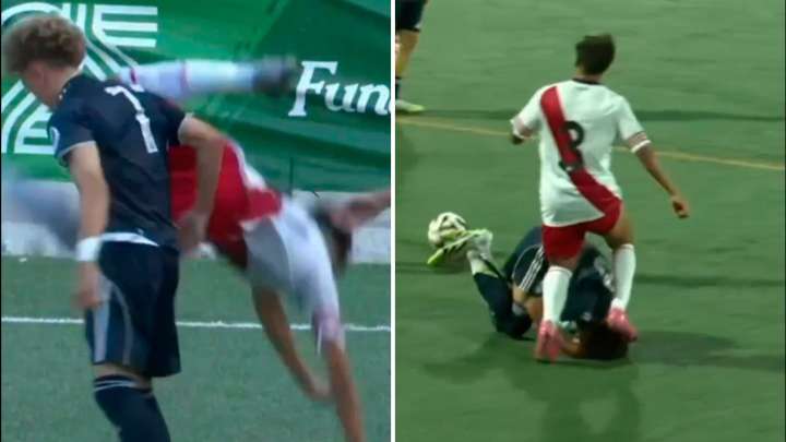 Las dos bochornosas agresiones en un Real Madrid-River Plate de un torneo juvenil que han encendido las redes sociales