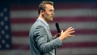 Who is attending Charlie Kirk's memorial service?