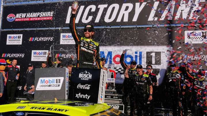 Team Penske turns the tables on Joe Gibbs Racing in 2nd-round opener of NASCAR Cup playoffs