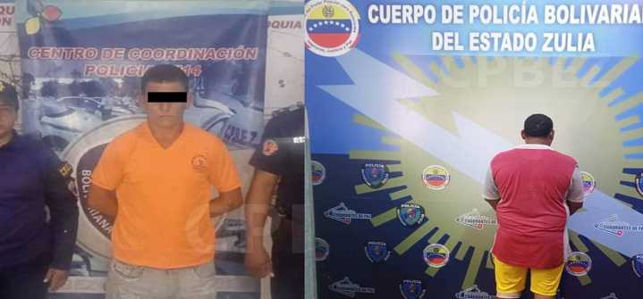 Detienen a dos sujetos por cometer abuso contra menores en Zulia