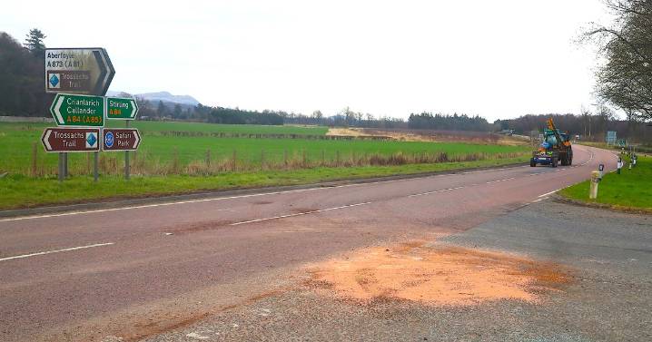 Resident near A84 accident blackspot details 'near misses' as road safety campaign continues
