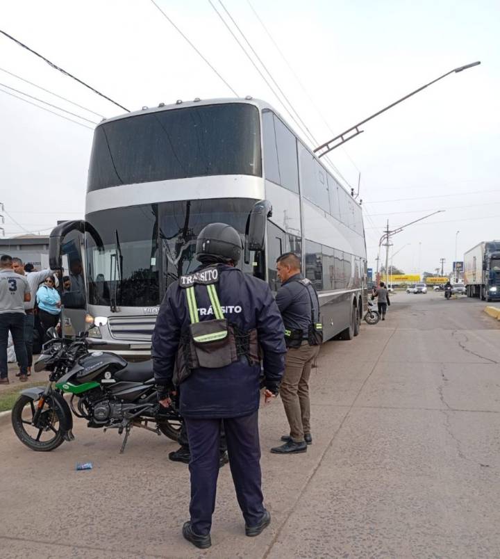RESISTENCIA: Colectivo De Larga Distancia Fue Remitido Al Corralón Por Faltas Graves