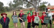 Students create homes for wildlife at Tintinhull School