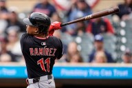 Jose Ramirez reaches 30-30 status for third time in career