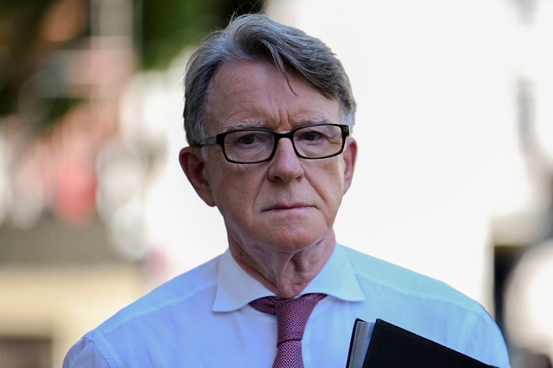 Slick Mandelson consumed by glare of Epstein scandal