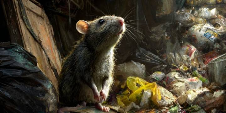 Alarma por nido de ratas en puestos de comida callejera junto a concurrida estación de TransMilenio
