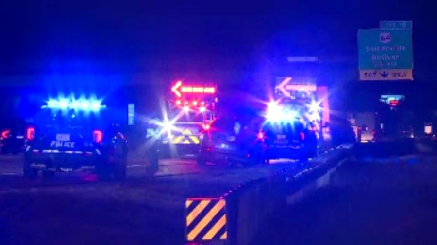 Multi-vehicle crash on I-40 east of Appling Rd. slows traffic