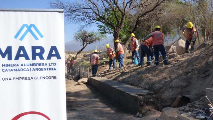 MARA continúa fortaleciendo instituciones deportivas con obras en el Club Aconquija